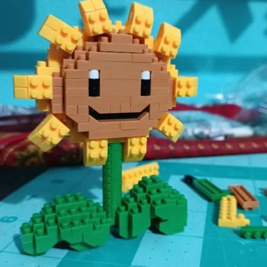 Kids Zombie Toys - พืช VS ซอมบี้บล็อกการ์ตูนขนาดเล็ก Mini Building Block