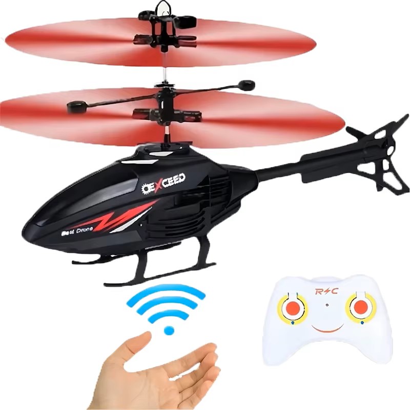 Kids' Toys Channel - 2 ช่อง Gesture Control Suspension เฮลิคอปเตอร์