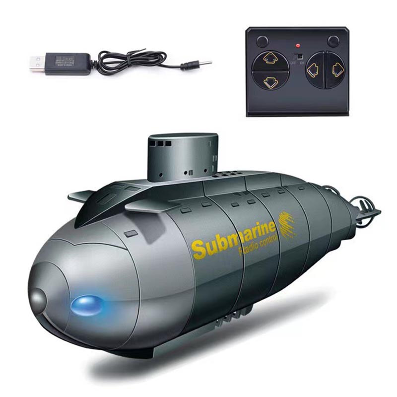 Kids' Toys Channel - เด็ก Rc เรือรีโมทคอนโทรลหกช่อง Submarine Fish Tank