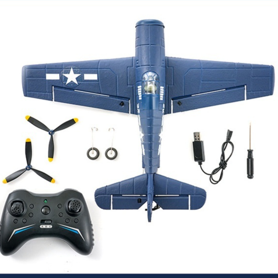 Kids' Toys Channel - เครื่องบินบังคับวิทยุ Fx9503 รุ่น F6f Hellcat Fighter