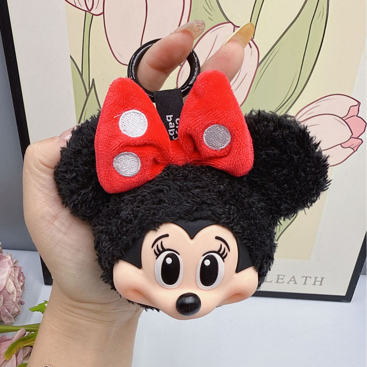 Kids Toys Idea - พวงกุญแจตุ๊กตามิกกี้มินนี่ น่ารัก วัสดุไวนิล ของสะสม ของขวัญ ตกแต่งกระเป๋าเป้