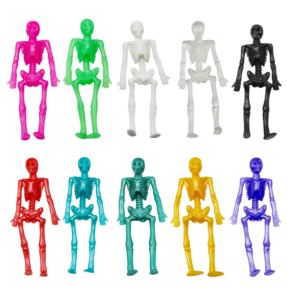 Kids Zombie Toys - 15/25PCS ยืด Skeleton Man Party Favors