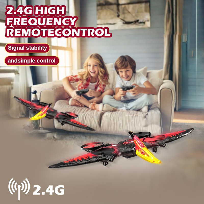Kids Toys Under $10 - RC เครื่องบิน Pterosaur 2.4G 6 แกน