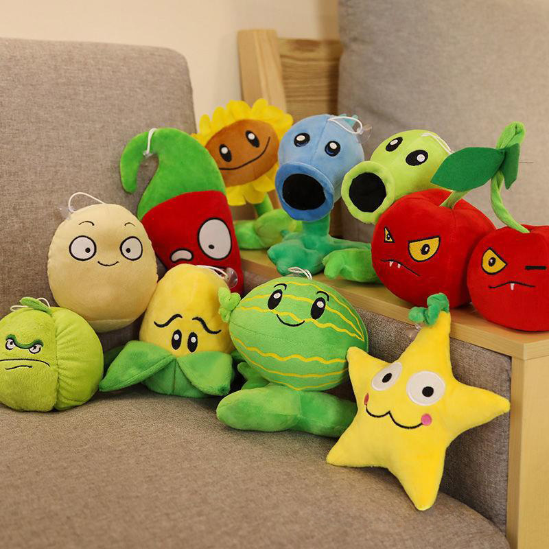 Kids Zombie Toys - 15-20 ซม.พืช Zombie Plush ของเล่น 30