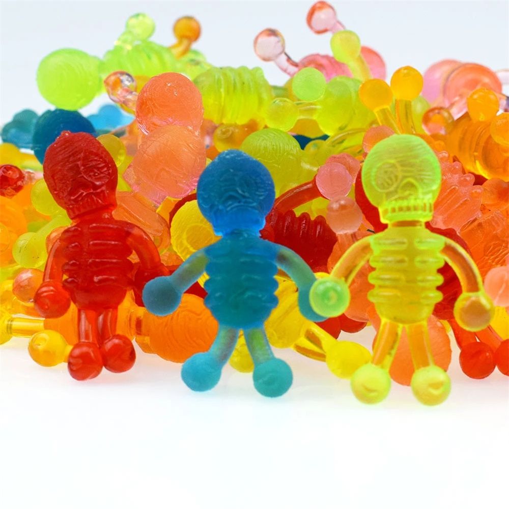 Kids Zombie Toys - 10ชิ้นยางนิ่มพลาสติก TPR ซอมบี้โมเดลของเล่นสนุกคลายเครียด Relief ความสนุกสนานของเล่นเด็กโครงกระดูกขนาดเล็กซอมบี้บีบของเล่นของขวัญสำหรับเด็ก