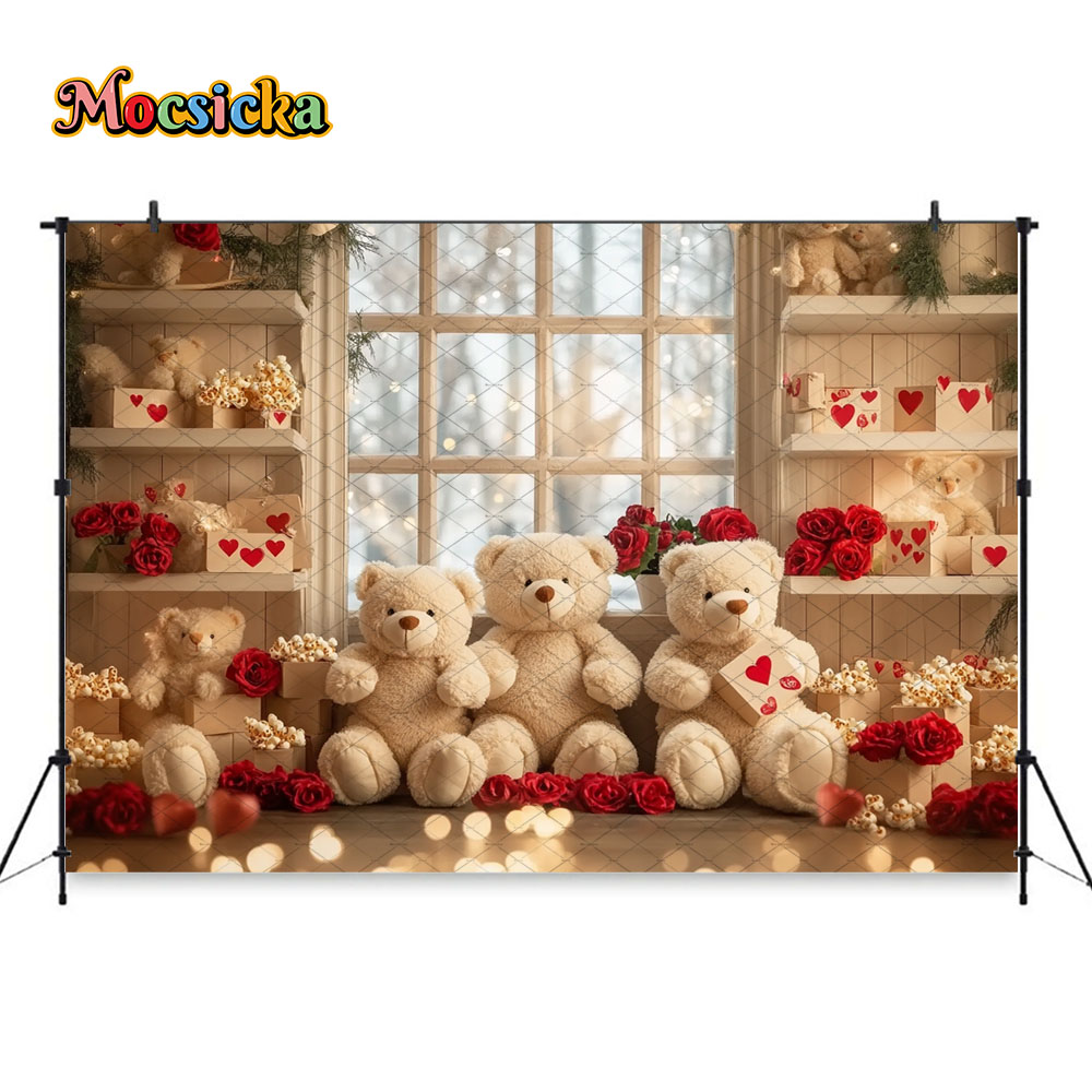 ฉากหลังถ่ายภาพวันวาเลนไทน์ Moc - Toys Background For Kids บทวิจารณ์และราคา