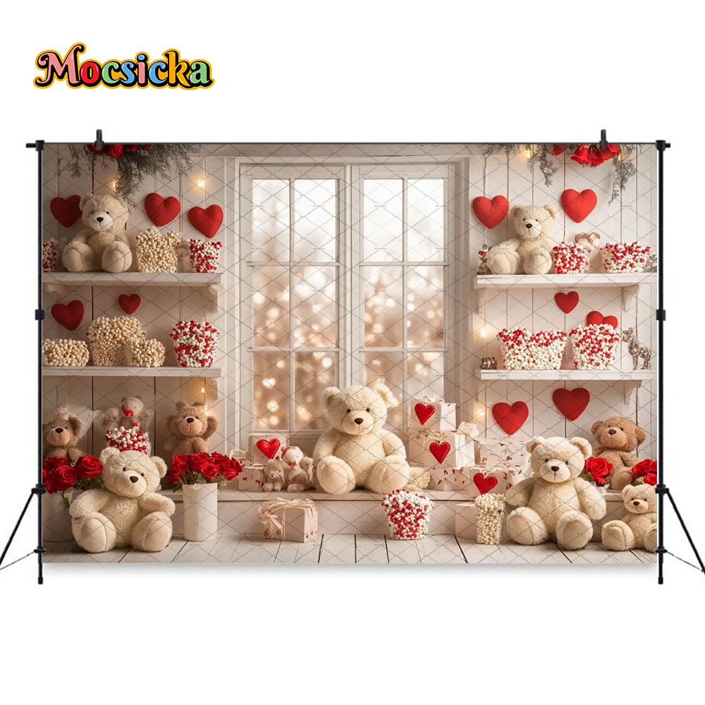 ฉากหลังถ่ายภาพวันวาเลนไทน์ Moc - Toys Background For Kids บทวิจารณ์และราคา
