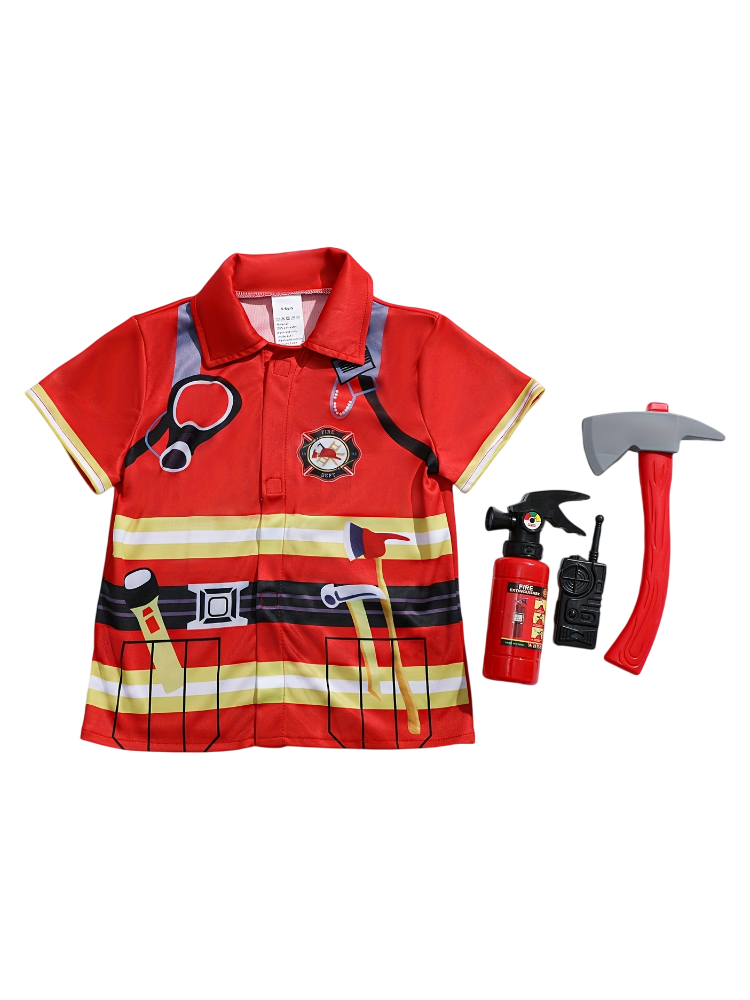 เสื้อเด็กสไตล์นักดับเพลิงพร้อม - Kids Toys Idea บทวิจารณ์และราคา
