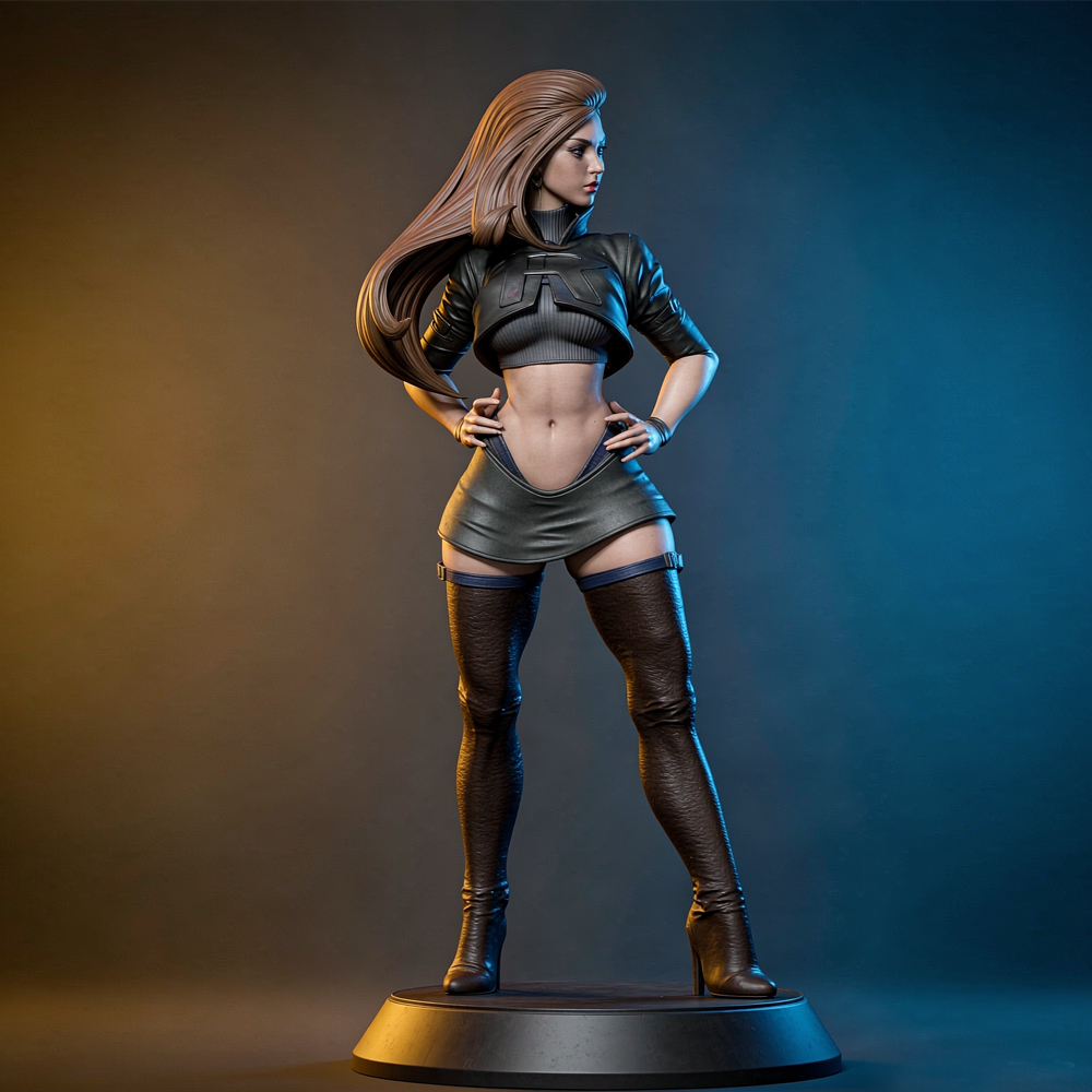 NSFW โมเดลฟิกเกอร์เรซินสาวผมยา - Kids Toys Sale บทวิจารณ์และราคา