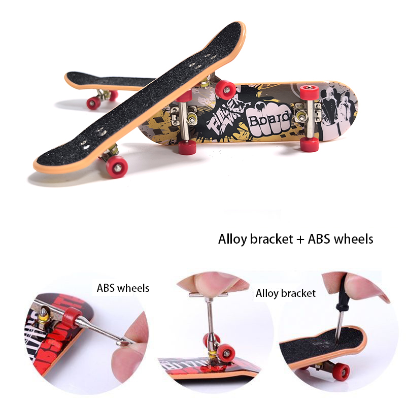 ชุดประกอบฉากสเก็ตบอร์ดนิ้ว DIY - Kids Toys Under $10 บทวิจารณ์และราคา
