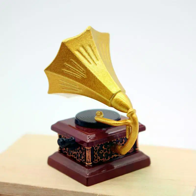 โมเดลเครื่องเล่นแผ่นเสียงวินเท - Kids Toys House บทวิจารณ์และราคา