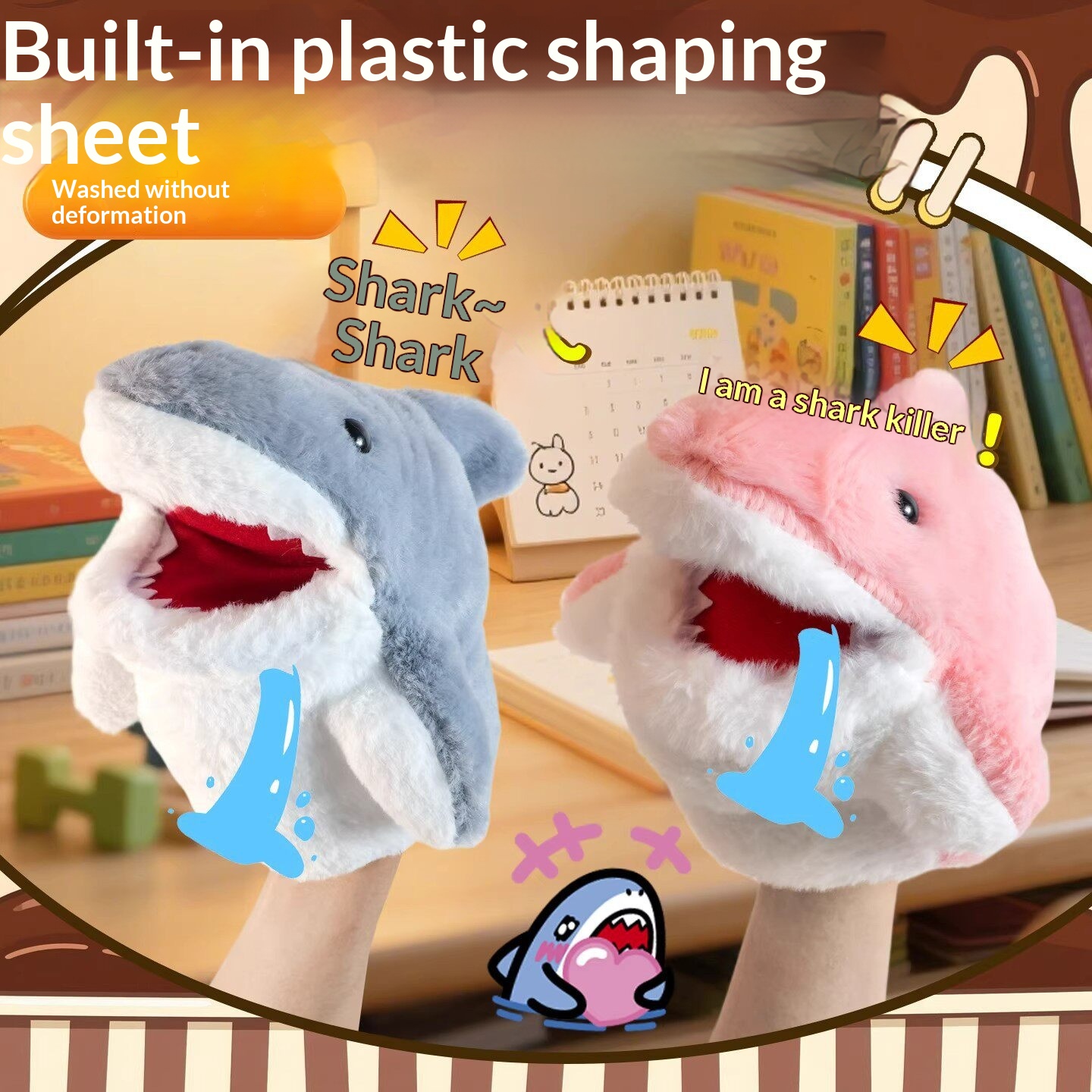 ตุ๊กตาฉลามแบบสวมมือ ของเล่นตุ๊ - Kids Toys Idea บทวิจารณ์และราคา