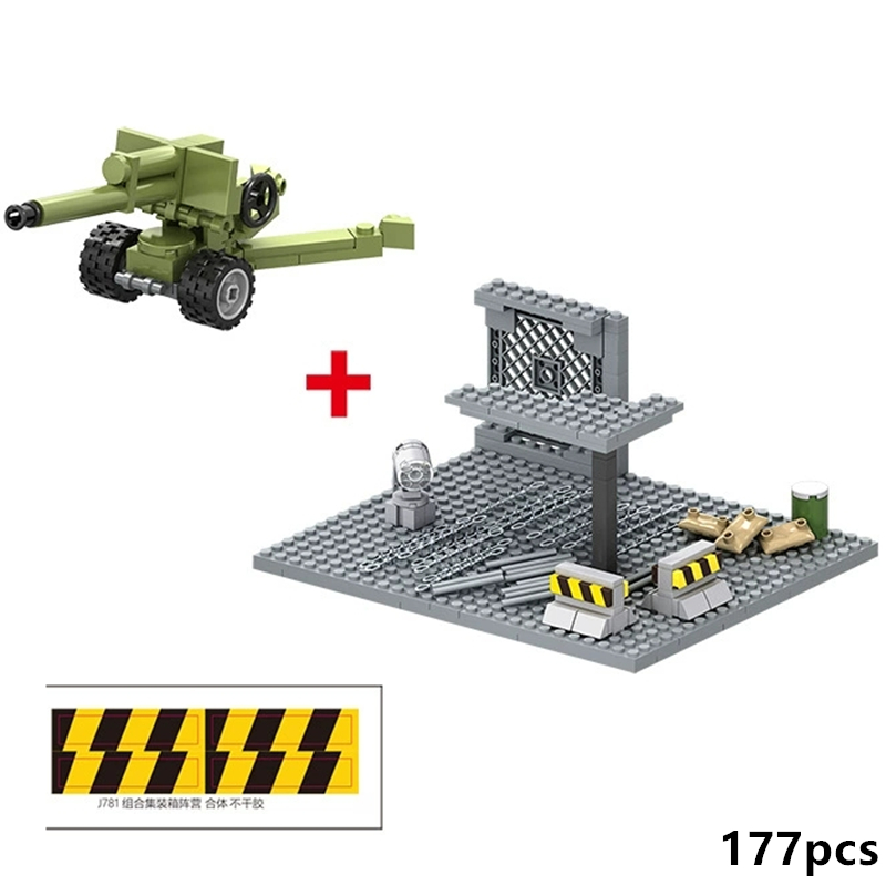 ชุดตัวต่อแบบจำลองสถานการณ์สนาม - Kids Toys Idea บทวิจารณ์และราคา