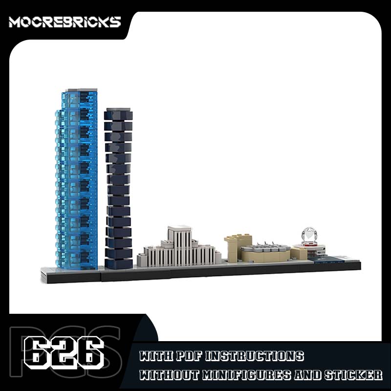 MOC แวนคูเวอร์ สกายไลน์ โมเดล  - Kids Toys Vancouver บทวิจารณ์และราคา