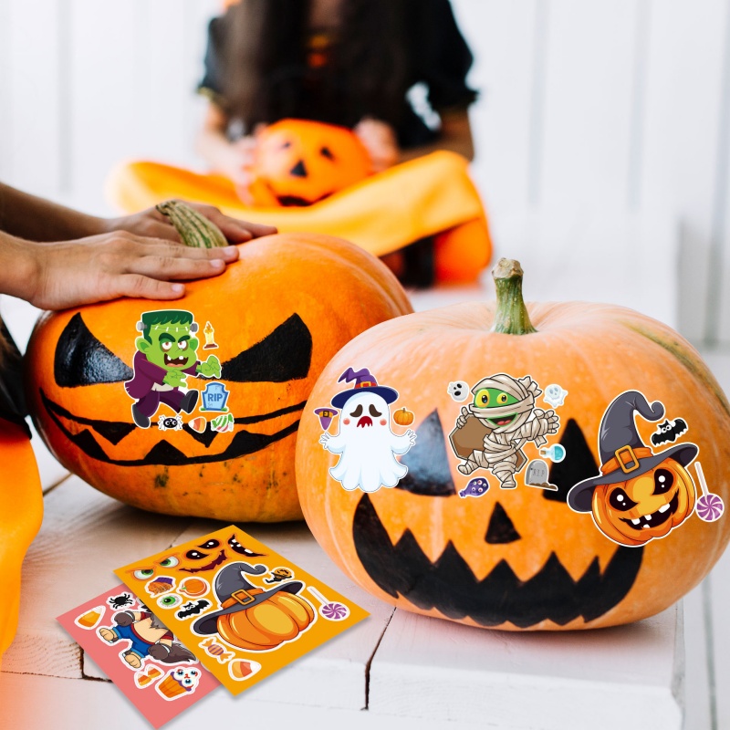 สติกเกอร์เกมปาร์ตี้ฮาโลวีนสำหร - Kids Zombie Toys บทวิจารณ์และราคา