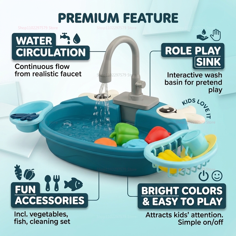 ของเล่นอ่างน้ำแบบโต้ตอบสำหรับเ - Kids Toys Under $10 บทวิจารณ์และราคา