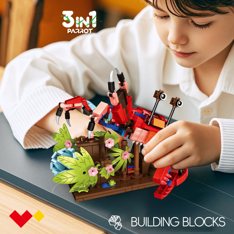 MOC 3 ใน 1 Amazon Jungle Serie - Kids Toys Amazon บทวิจารณ์และราคา