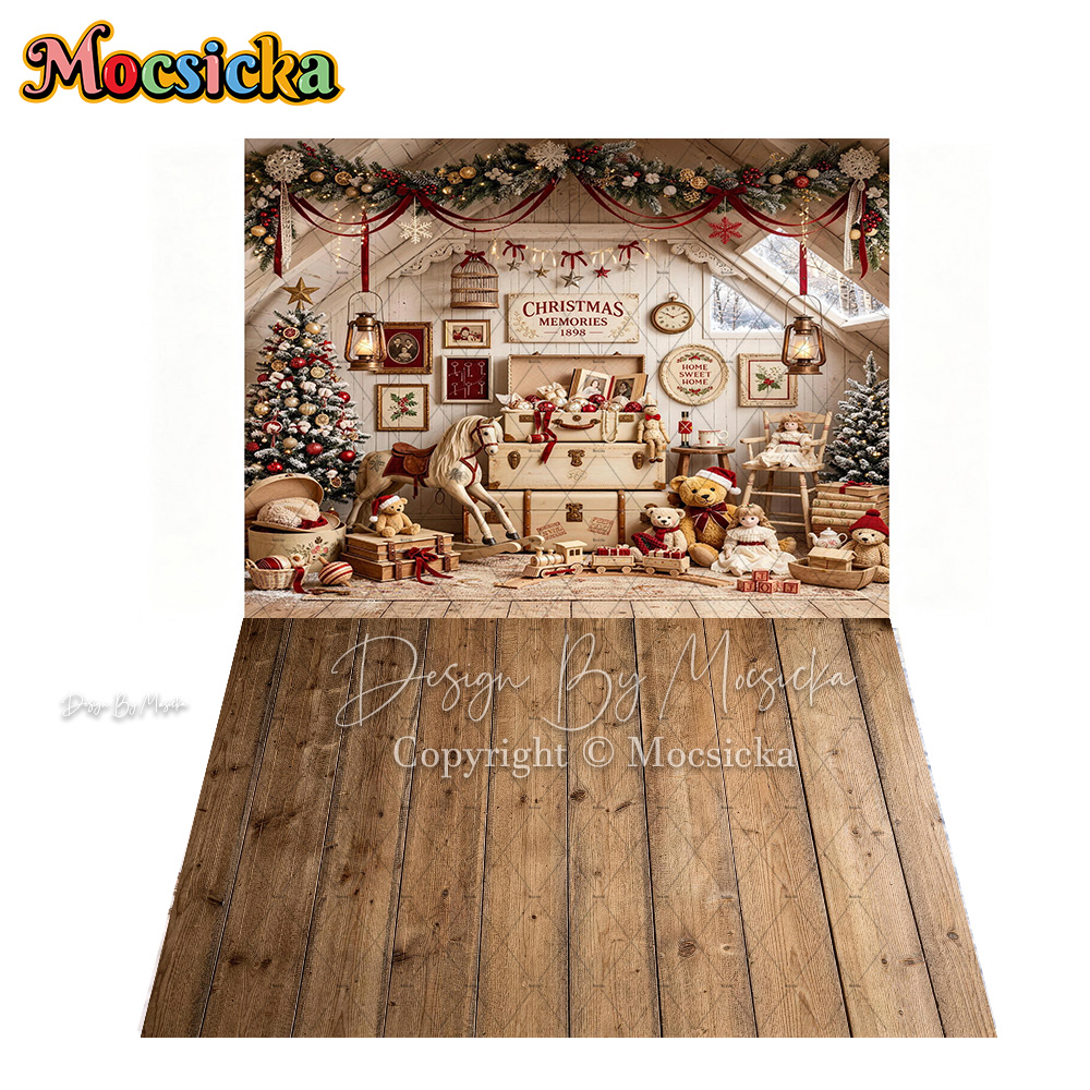 โมซซิกก้า ไวท์ คริสต์มาส ฉากหล - Toys Background For Kids บทวิจารณ์และราคา